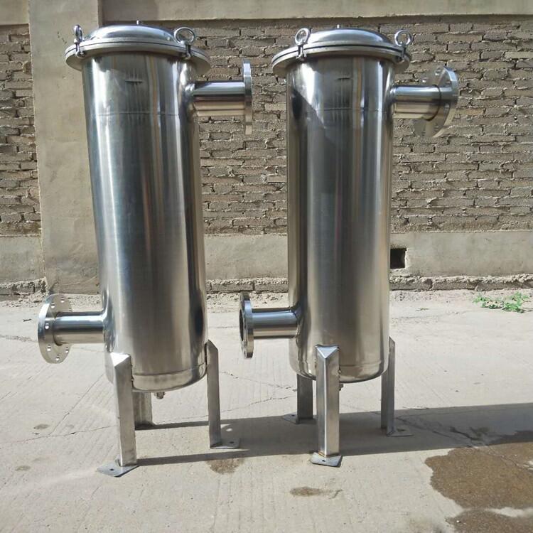商丘去泥沙雜質過濾器 不銹鋼袋式過濾器 3袋過濾器