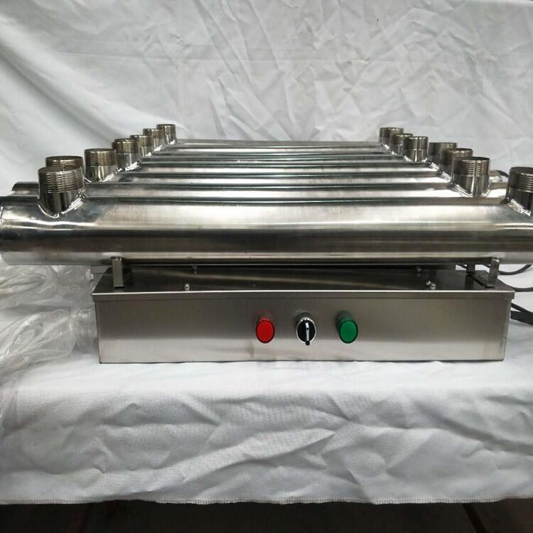 江西景德鎮水上樂園原水處理紫外線消毒器冀誠科