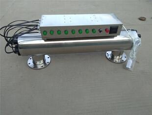 青島泳池水過濾消毒系統紫外線消毒器